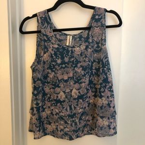 Floral tank top